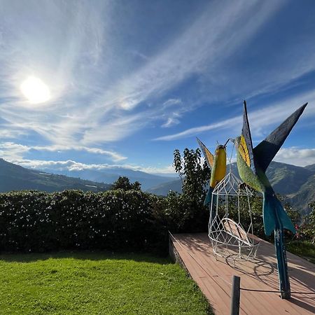 Premium Holiday Cabin - Spectacular Tungurahua Volcano View Baños Εξωτερικό φωτογραφία