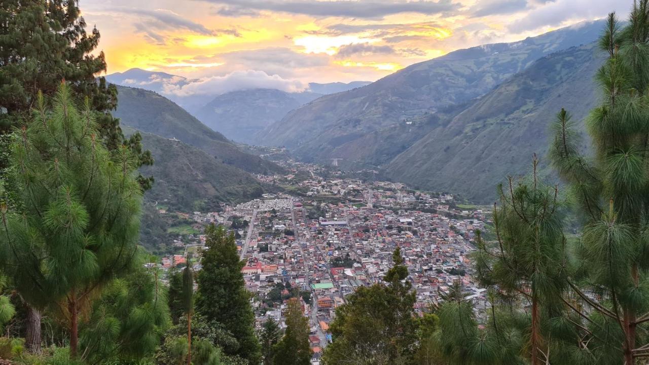 Premium Holiday Cabin - Spectacular Tungurahua Volcano View Baños Εξωτερικό φωτογραφία