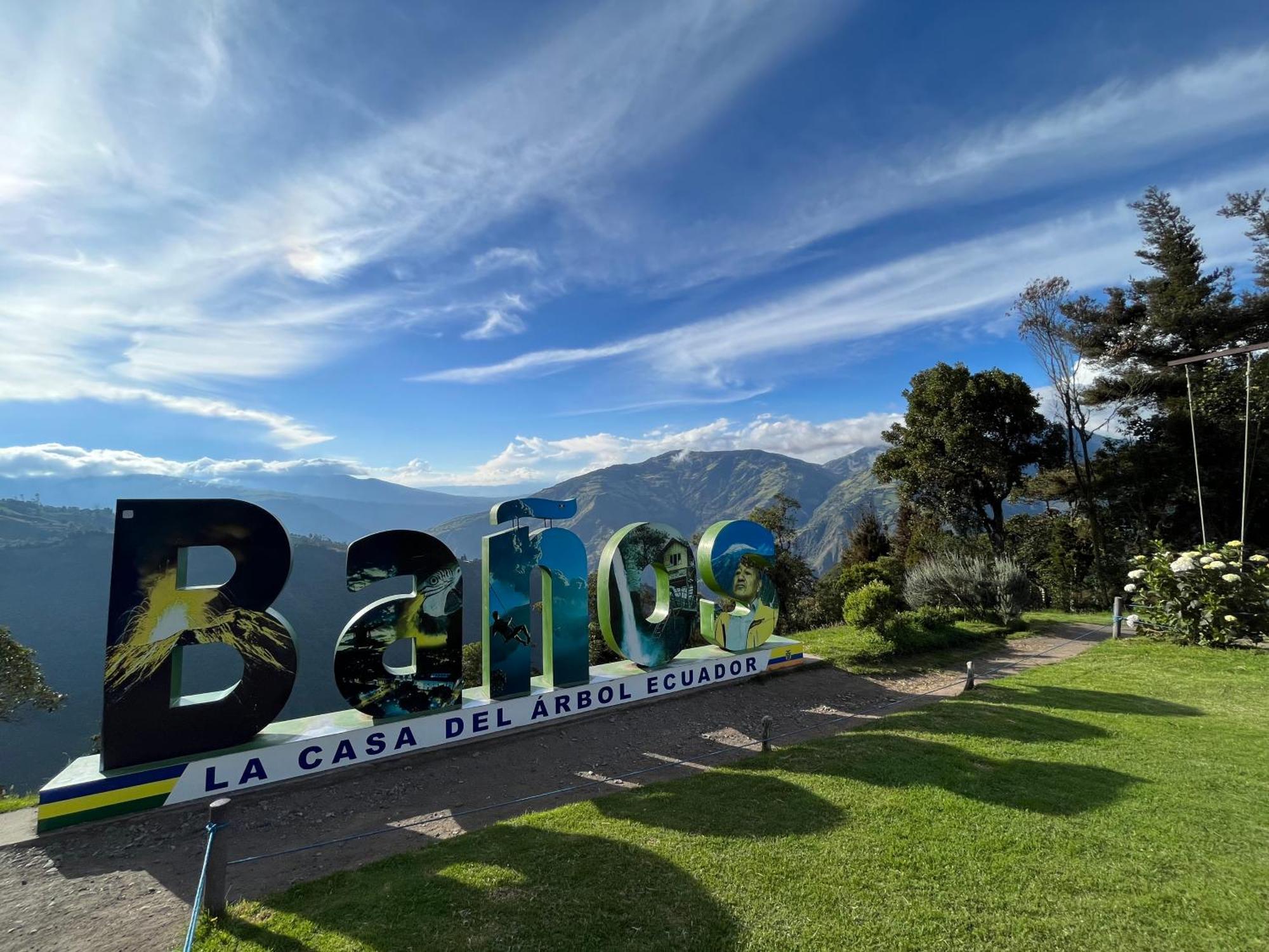 Premium Holiday Cabin - Spectacular Tungurahua Volcano View Baños Εξωτερικό φωτογραφία