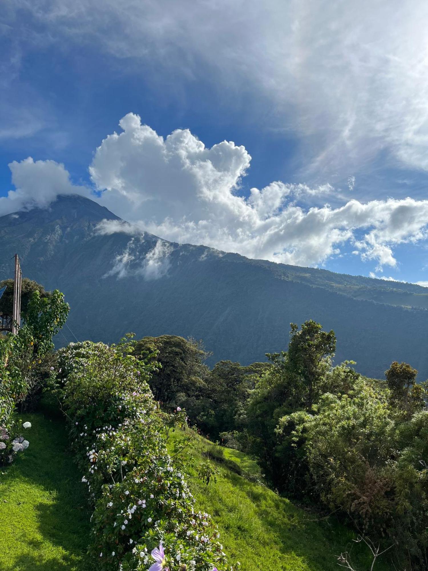 Premium Holiday Cabin - Spectacular Tungurahua Volcano View Baños Εξωτερικό φωτογραφία